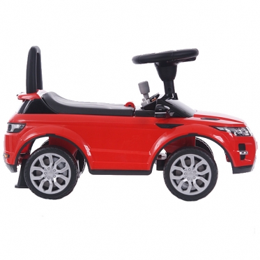 Mašinėlė - paspirtukas "Land Rover" (raudonas)