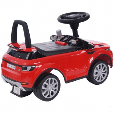 Mašinėlė - paspirtukas "Land Rover" (raudonas)