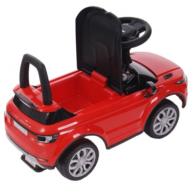 Mašinėlė - paspirtukas "Land Rover" (raudonas)