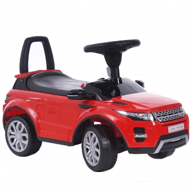 Mašinėlė - paspirtukas "Land Rover" (raudonas)