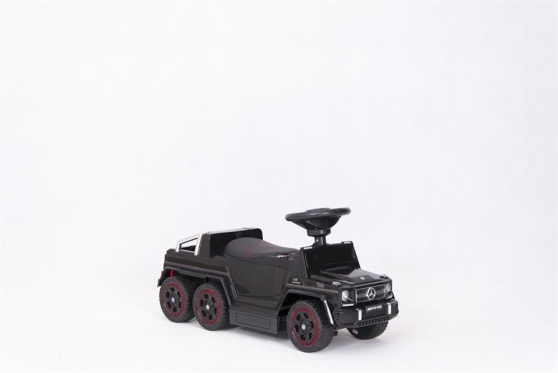 Elektrinis vaikiškas automobilis su rankenėle "SXZ1838 Mercedes" (juodas)