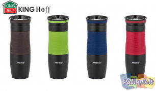 Karšto gėrimo "King Hoff" termosas leis nesušalti šaltomis dienomis Karšto gėrimo "King Hoff" termosas leis nesušalti šaltomis dienomis