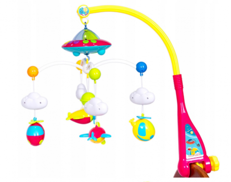 Žaislų karuselė kūdikiams "Huanger", 50 x 48 cm