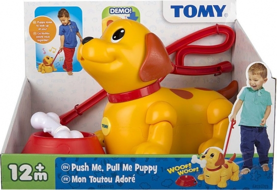 Interaktyvus žaislas "Šuo Tomy su pavadėliu"