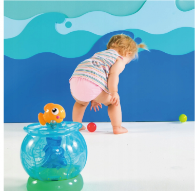 Žaislinis akvariumas "Bright Starts Ball Shaker", 20,5 x 20 x 25 cm
