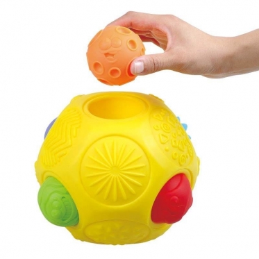Žaislinis kamuoliukas "Dumel Flexi Sensory", 16 cm