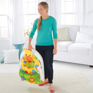 Vaikiška kėdutė "Fisher Price Žirafa", 42,5 x 56 x 12 cm