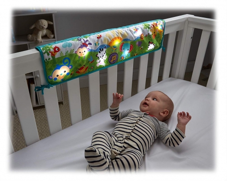 Interaktyvus kūdikio lovelės paminkštinimas, 35 x 68 cm