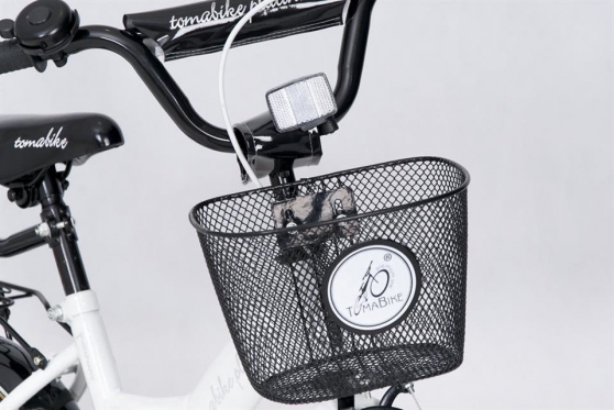 Dviratis "Tomabike Platinum", Ø 30 cm (baltas)