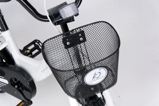 Dviratis "Tomabike Platinum", Ø 30 cm (baltas)