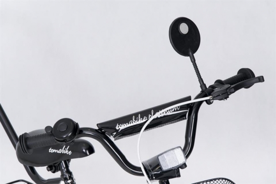 Dviratis "Tomabike Platinum", Ø 30 cm (baltas)