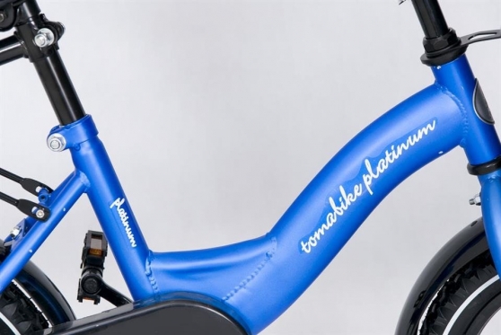 Dviratis "Tomabike Platinum", Ø 30 cm (mėlynas)