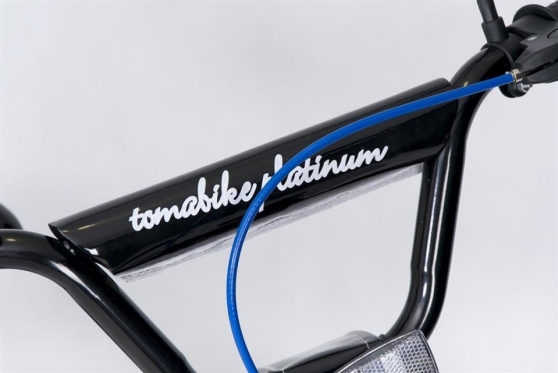 Dviratis "Tomabike Platinum", Ø 30 cm (mėlynas)