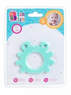 Kramtukas kūdikiams "Bam-Bam Krabas", žalias
