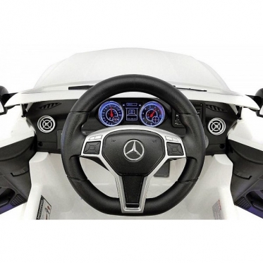 Elektrinis vaikiškas automobilis "SX128 Mercedes AMG" (baltas)
