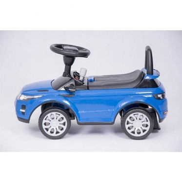 Mašinėlė - paspirtukas "Land Rover" (mėlynas)