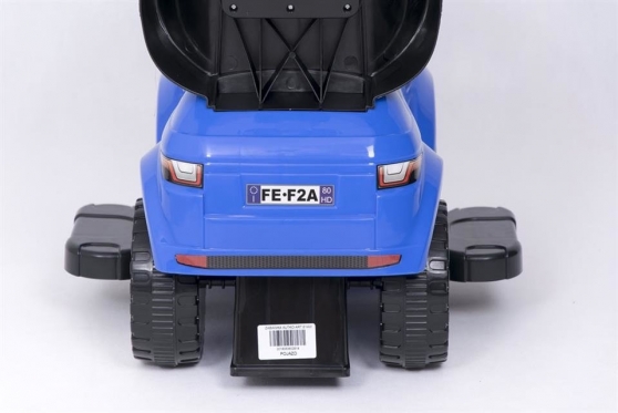 Mašinėlė - paspirtukas su rankenėle "Sport Car" (mėlyna)