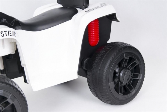 Elektrinis vaikiškas keturratis "SW888 QUAD" (balta)