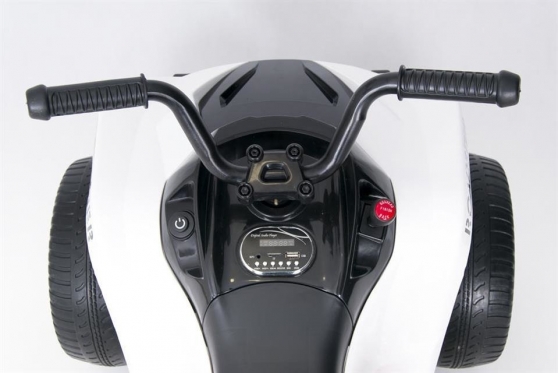 Elektrinis vaikiškas keturratis "SW888 QUAD" (balta)