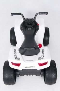 Elektrinis vaikiškas keturratis "SW888 QUAD" (balta)