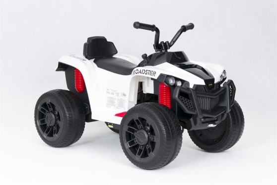 Elektrinis vaikiškas keturratis "SW888 QUAD" (balta)
