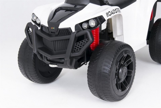 Elektrinis vaikiškas keturratis "SW888 QUAD" (balta)