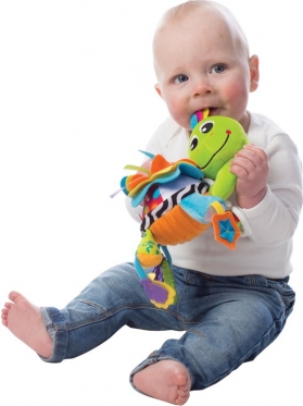 Pakabinamas pliušinis žaislas "Playgro Vėžliukas"
