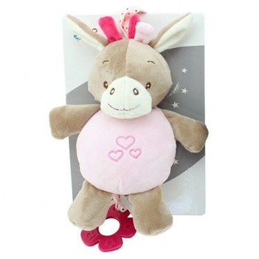 Pliušinis žaisliukas vaikams "Asiliukas", 22 cm