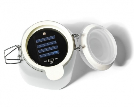 Saulės energijos belaidis LED žibintas, 16 x 11 x 11 cm