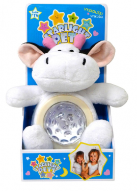 Interaktyvus pliušinis žaislas "Starlight Pets Karvutė"