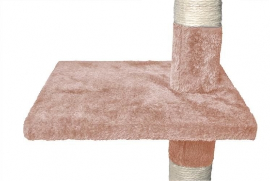 5 aukštų draskyklė katei "Malatec", 118 x 49 cm (šviesiai ruda)