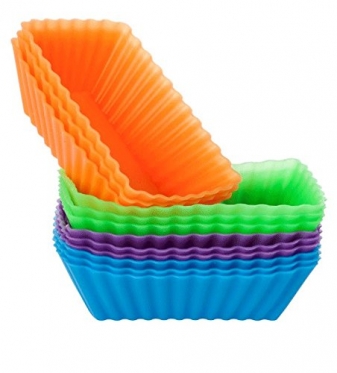 Silikoninės formelės "Orange", 12 vnt