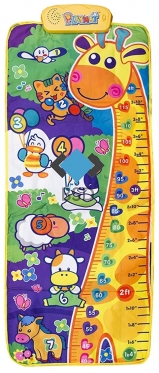 Interaktyvus edukacinis kilimėlis vaikams "PlayMat Žirafa", 120 x 40 cm