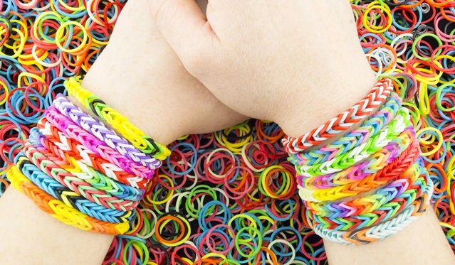 Spalvotų apyrankių pynimo rinkinys "Magic Loom Bands", 4200 vnt