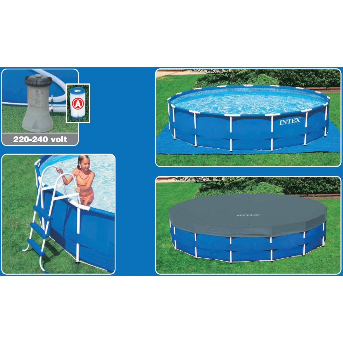 Surenkamas baseinas INTEX