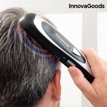 Elektrinės šukos nuo plaukų slinkimo ir kelioninis asmens higienos rinkinys "InnovaGoods"