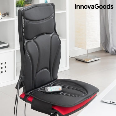 "Šiatsu" šildantis ir masažuojantis automobilio sėdynės uždangalas "InnovaGoods"