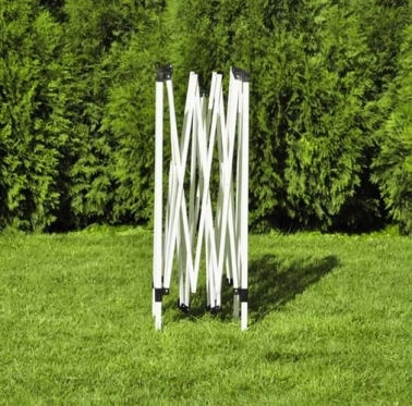 3 sienų pavėsinė "Malatec", 2,65 x 3 x 3 m (žalia)