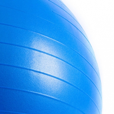 Pripučiamas guminis reabilitacijos kamuolys "Spokey Fitball 3", Ø 65 cm (mėlynas)