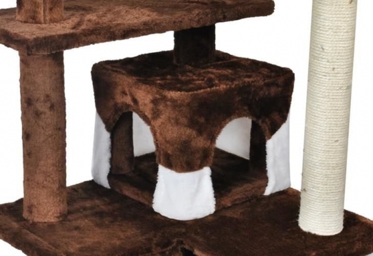 5 aukštų draskyklė katei "Malatec", 120 x 49 x 49 cm (ruda)