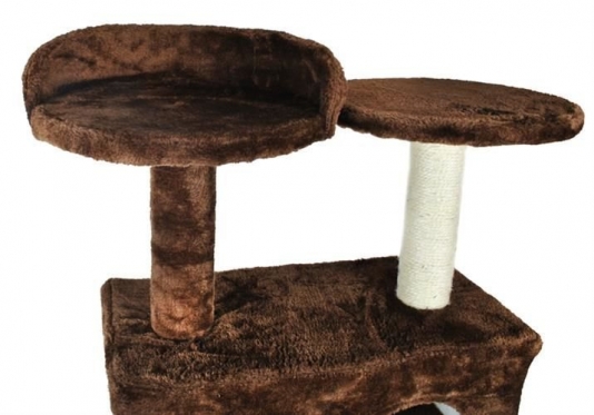 5 aukštų draskyklė katei "Malatec", 120 x 49 x 49 cm (ruda)