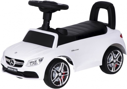 Mašinėlė - paspirtukas "Mercedes 638" (baltas)