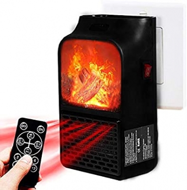 Šildytuvas su liepsnos imitacija, 350 W
