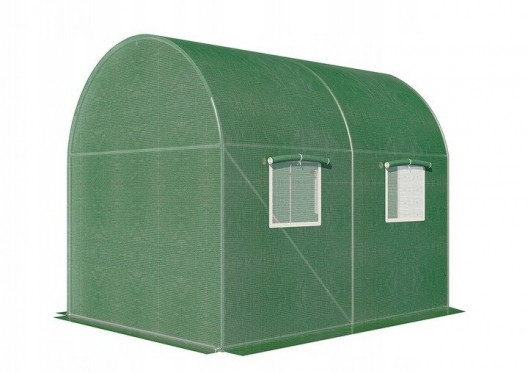 Šiltnamis su pomidorų auginimo strypais "Carruzzo", 2 x 2 x 2 m