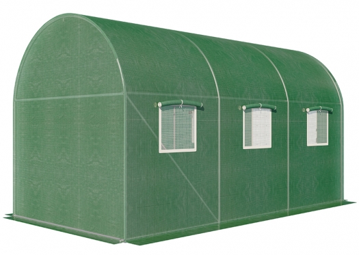 Šiltnamis su pomidorų auginimo strypais "Carruzzo", 3 x 2 x 2 m