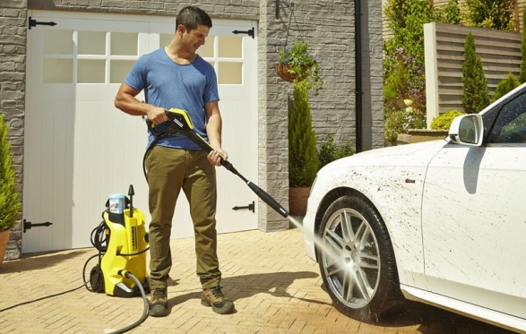 Aukšto slėgio plovimo įrenginys "Karcher K2 Full Control Car", 110 bar