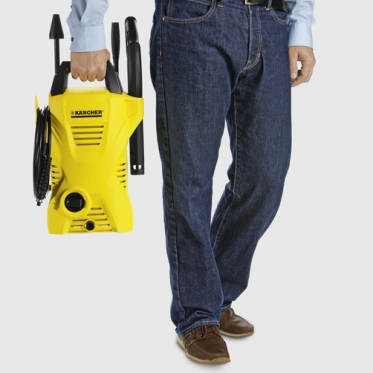 Aukšto slėgio plovimo įrenginys "Karcher K2 Compact Car and Home", 110 bar