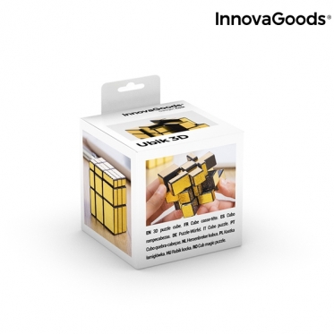 "InnovaGoods" 3D magiško kubo dėlionė "Ubik", 5,5 x 5,5 x 5,5 cm