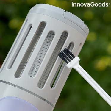 Trys viename, belaidė nešiojama lempa, žibintas ir lempa nuo uodų "InnovaGoods"