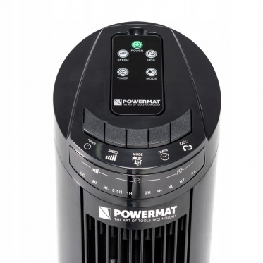Ventiliatorius su nuotolinio valdymo pulteliu "Powermat Tower - 75", 70 W